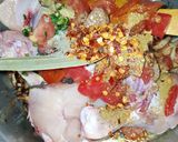 A picture of step 6 of Chilli Pulao.