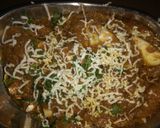 A picture of step 1 of Shahi paneer.