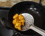 A picture of step 5 of Fried Modak.