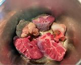 A picture of step 5 of Birria Tacos.