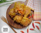 Foto langkah ke 9 dari resep Tahu Pedas Jaletot.