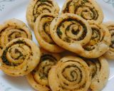 A picture of step 8 of Methi Mathri.