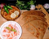 A picture of step 6 of Dal chana.