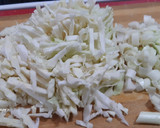Foto del paso 1 de la receta: Repollo crujiente a la sidra con trucha desmenuzada