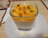 Panna cotta mandarinos zselével recept fázis 3 fotója