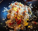 Φωτογραφία βήματος 16 της συνταγής Arroz Chaufa (Περουβιανό τηγανητό ρύζι) C&G