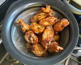 A picture of step 4 of Filipino Fried Garlic Wings.
