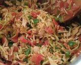 A picture of step 3 of Chinese Roll / spring rolls.