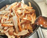 Tejszínes gévagomba recept fázis 2 fotója