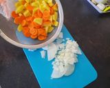 Krumplis-Répás Tarhonyaleves recept fázis 1 fotója