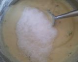 A picture of step 1 of White dhokla.
