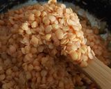 A picture of step 3 of Tortila, lentil samosa.