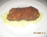 Foto del paso 7 de la receta: Pollo a la Gordon blue con crema de pollo estilo bechamel