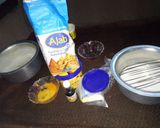 A picture of step 1 of Vanilla cake.