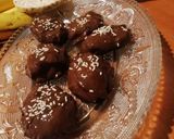Φωτογραφία βήματος 3 της συνταγής Soft cookies με ρυζογκοφρέτα και μπανάνα ♠️💜