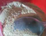 A picture of step 3 of Semolina gram flour ladoo.