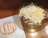 Sonkás sajtos quiche recept fázis 2 fotója