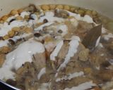 Foto del paso 2 de la receta: Muslitos de picantón con garbanzos y setas shimeji marrón