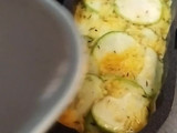 Milhojas de vegetales