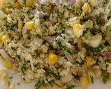 A picture of step 3 of Corn, Paneer and Onion Kachhodi.
