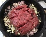 A picture of step 2 of California Farm Wild Rice & Buffalo Meat Stuffed Squash.