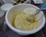 Foto langkah ke 5 dari resep Banana Cheese Cake No Mixer.