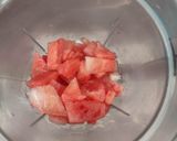 A picture of step 2 of Watermelon masala mojito.