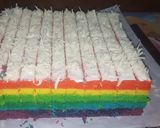 Foto langkah ke 6 dari resep Rainbow cake.