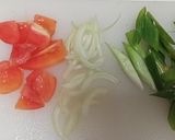 Foto langkah ke 2 dari resep Udang Cumi Saos Padang.