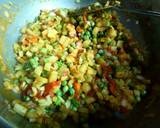 Veg egg bhujhiya recipe step 8 photo