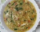 A picture of step 5 of Chicken manchow soup.
