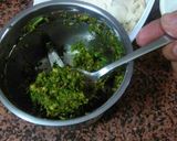 A picture of step 2 of Stuff garlic naan # indian breads.
