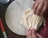A picture of step 12 of Shahi shakkarpara.