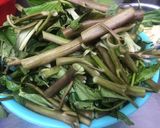 Hình bước làm 2 của món Gỏi rau muống gà xé phay