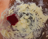A picture of step 1 of Hidden heart raspberry cake.