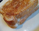 A picture of step 4 of Fried Peanut Butter & Banana Sandwiches 🥜🍌🍞.