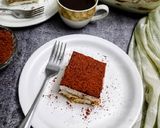 A picture of step 7 of Eggless Tiramisu.
