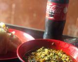 A picture of step 8 of Signature Egusi soup.