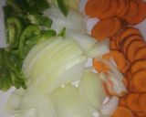 Foto del paso 1 de la receta: Filet con verduras y arroz