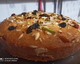 A picture of step 8 of Dry fruits tea time cake.