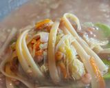 Foto del paso 2 de la receta: Lentejas con verduras y fideos