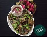 A picture of step 10 of Colocasia OR Arbi Leaves Dhokla (Gujarati Special).