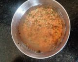 A picture of step 1 of Chana Dal, Carrot, and Tomato Soup.