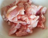 Foto del paso 1 de la receta Salteado de pollo y arroz al curry