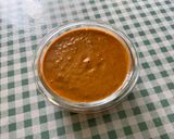 Une image de l'étape 8 de Sauce aux tomates, pesto, ail frais, soja et gingembre.