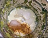 A picture of step 1 of Green Grapes Lassi.