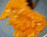 A picture of step 2 of Papaya corn flour halva.
