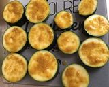 Une image de l'étape 4 de Courgette et tomates moutarde citron épices et emmental (recette plancha).