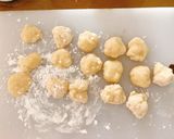Hình bước làm 2 của món Bánh mochi nhân xoài