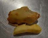 A picture of step 1 of Mooli Thepla /Muli ke parathe.